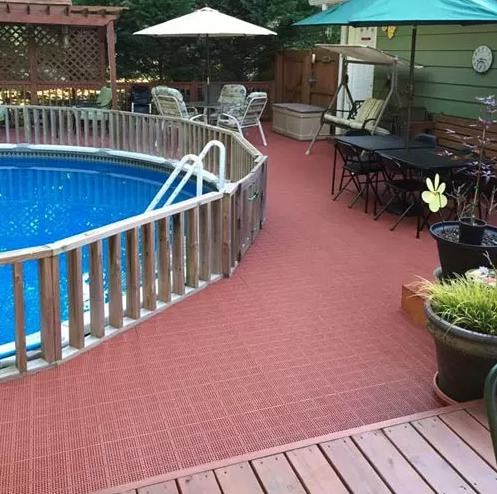 Above Ground Swimming Pool Deck Ideas